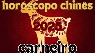 Horóscopo Chinês 2025  Carneiro [upl. by Pieter]