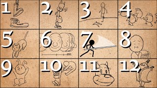 12 Principles of Animation Official Full Series [upl. by Darwin]