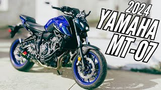 2024 YAMAHA MT07  ONE MONTH REVIEW  GOOD OR BAD [upl. by Gaskins]