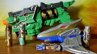 Limited Edition Dino Charge Morpher amp Gold Ptera Morpher Review Power Rangers Dino Charge Toys [upl. by Itnavart]