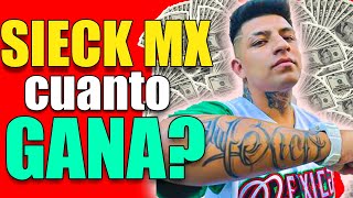 🤑 SIECK MX CUANTO GANA EN YOUTUBE  CUANTO GANAN LOS YOUTUBERS [upl. by Teirrah]