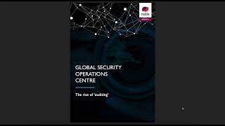 Global Security Operations Centre The Rise Of Auditing Mitie Security [upl. by Auberbach]