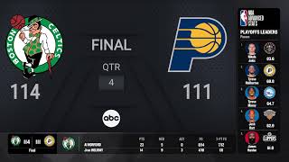 Celtics  Pacers Game 3  NBAConferenceFinals presented by Google Pixel on ABC Live Scoreboard [upl. by Marsland680]