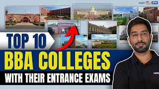 Top 10 BBA Colleges in India and Their Entrance Exams  Best BBA Colleges Ranked  SuperGrads IPM [upl. by Bluhm]