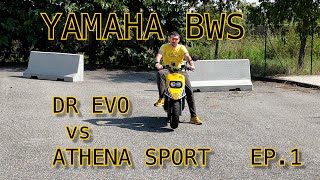 YAMAHA BWS  TEST GRUPPO TERMICO  DR 70 vs ATHENA SPORT 70  EP1 [upl. by Yelsnit]