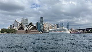 Circular Quay Manly Ferry  Sydney Harbor  Sydney Australia [upl. by Edac]