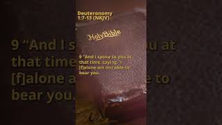 Deuteronomy 1713 NKJV [upl. by Adnauqaj485]