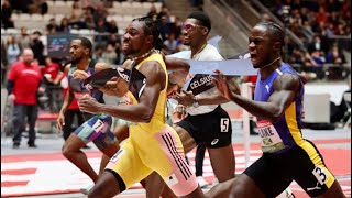 Reaction To Noah Lyles WORLD LEAD 644 60m‼️🔥 [upl. by Ardyce]