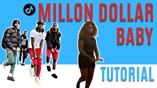 Million Dollar Baby EASY DANCE TUTORIAL Beginner Friendly [upl. by Bindman562]