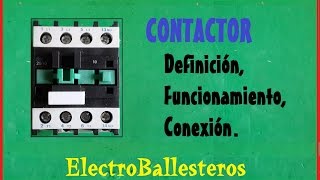 Contactor que es y como funciona [upl. by Noll532]