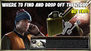 WHERE TO FIND AND DROP OFF THE GILDED ZIBBO LIGHTER  EFT  SKIER TASK GOLDEN SWAG  DORM ROOM 303 [upl. by Harrus884]