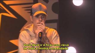 Justin Bieber  Sorry TraduçãoLegendado Live at PurposeInto [upl. by Abana]