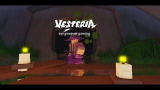 vesteria super giant luring  songweaver gameplay  Roblox [upl. by Ahsinat]