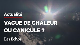 Quelles différences entre vague de chaleur et canicule [upl. by Otrebogir]