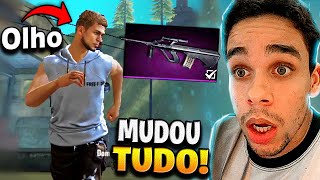 TESTEI TUDO NOVA ARMA E PERSONAGEM ACESSEI O SERVIDOR AVANÇADO DO FREE FIRE [upl. by Lim467]