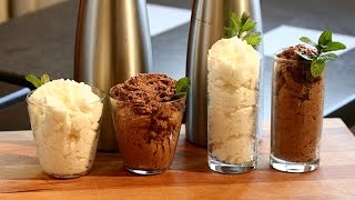 recette mousse chocolat blanc ou noir au siphon [upl. by Ermentrude]