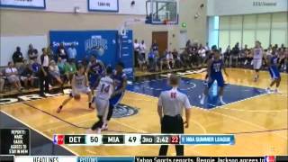 Tyler Kalinoski  2015 NBA Summer League [upl. by Anilorak997]