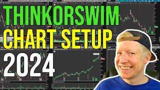 ThinkorSwim Chart Setup for Beginners Tutorial 2024 [upl. by Ellerrehc41]