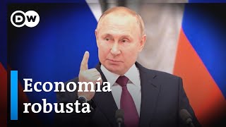 Economía de Rusia muestra fortaleza a pesar de las sanciones [upl. by Aivad]