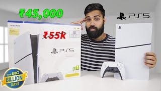 I got PS5 Slim at 45000 at Flipkart Big Billion Day Sale [upl. by Acenom]