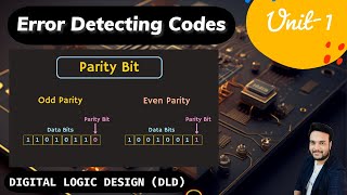 Error detecting Codes  Parity bits  Even parity  Odd Parity [upl. by Bernard]