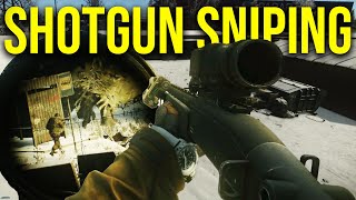 Insane Shotgun Sniper  Escape From Tarkov [upl. by Tilford]