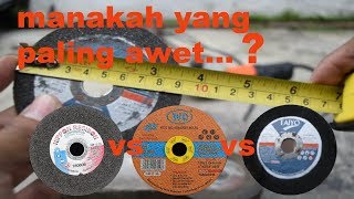 cutting wheel manakah yang paling bagus untuk di pakai [upl. by Tingey]