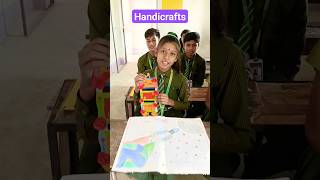 Students Handicrafts  handicrafts activity education [upl. by Ailuy211]