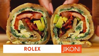 How to Make a Rolex  Breakfast Chapati amp Omelette Wrap [upl. by Chao]