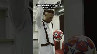 LAUTARO HA RITROVATO IL PALLONE [upl. by Namsaj]