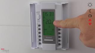 Honeywell TH115 Thermostat Setup Instructions [upl. by Zumwalt608]