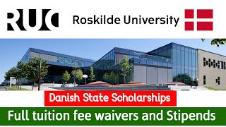 Roskilde University Danish State Scholarships for Foreign Students [upl. by Catina]