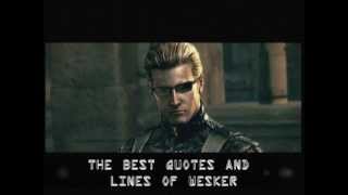 Albert Wesker  The best quotes and lines [upl. by Ollie]