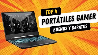 LOS 4 MEJORES PORTÁTILES GAMING BARATOS menos de 1000 euros  2023 [upl. by Enoryt]