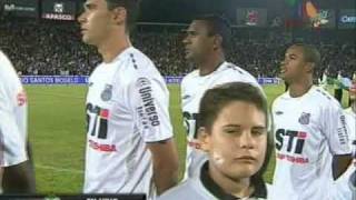 Santos Laguna  Santos de Brasil Inauguración del TSM 2009 p2wmv [upl. by Odlaw]