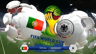 Portugal gegen Deutschland  WM 2014 in Brasilien VIERTELFINALE  Let´s Play Fifa 14  POR 06 [upl. by Nitas651]