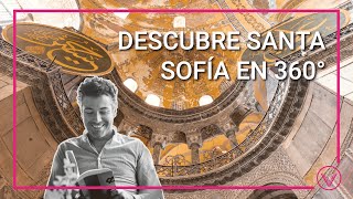 La historia de Santa Sofía en 360 ° y 🇹🇷 en 5 minutos⌚ [upl. by Hacissej]