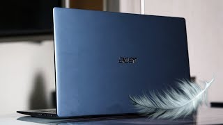 The Worlds Lightest 15quot Laptop 2018  Acer Swift 5 [upl. by Ybot64]