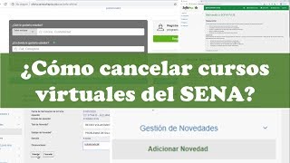 💔Como CANCELAR CURSO VIRTUAL SENA  RETIRO CURSO SENA ACTUALIZADO 🚀🚀🚀Cursos En Línea Gratis [upl. by Job]