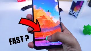 Samsung Galaxy A50 Major Update  Faster Indisplay Fingerprint Scanner And New Features [upl. by Annekahs]