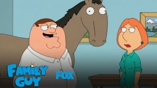 The Brain Damaged Horse  Season 7  FAMILY GUY [upl. by Midge]