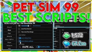 UPDATED Pet Simulator 99 Script  Hack  Auto Farm Quests  Free Gamepasses  WORKING [upl. by Seek453]