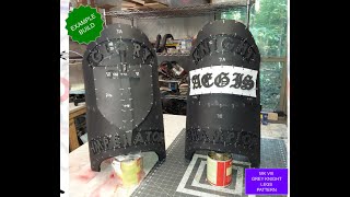 Space Marine Mark VIII Grey Knight Legs Build  Part 2 Shins [upl. by Jablon]