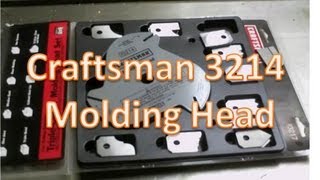 Craftsman 3214 Molding Head Setup and Use [upl. by Sanford722]