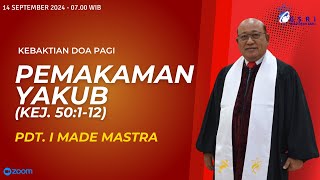 Pemakaman Yakub  Pdt I Made Mastra  KDP GSRI KB  14 September 2024 [upl. by Ahsemal]