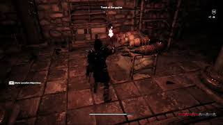 ASSASSINS CREED ODYSSEY TOMB OF EURYPYLOS 1 ABILITY POINT CULTIST MELANTHOS DROWNED [upl. by Karina]