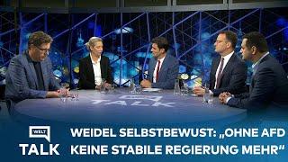 WELT TALK SPEZIAL Welche Folgen haben die Landtagswahlen in Sachsen und Thüringen für Deutschland [upl. by Ettenim866]