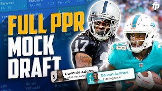 The Gang Does A PPR MOCK DRAFT 2024 Fantasy Football [upl. by Walley123]