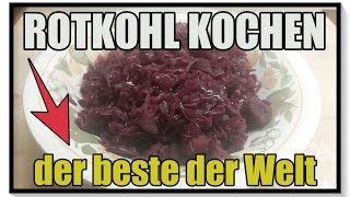 ROTKOHL KOCHEN ▶ Einfach und mega lecker [upl. by Kotta]