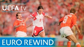 EURO 1992 Highlights Netherlands 22 Denmark 45 pens [upl. by Arotahs]